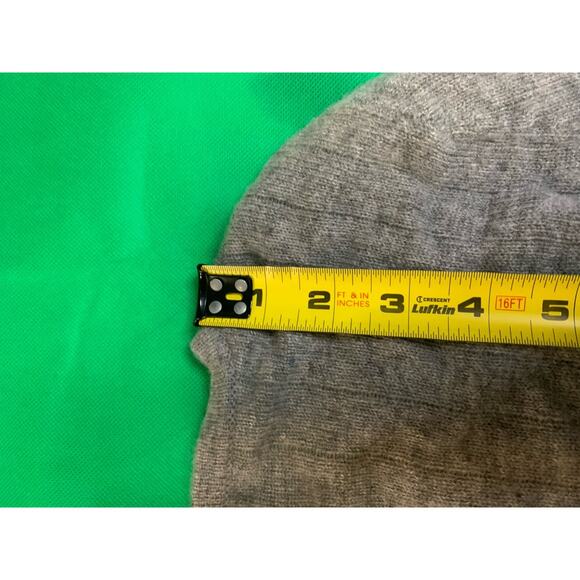 Bloomingdale’s Sutton Studio Gray 100% Cashmere Sweater Size Large - Picture 5 of 10